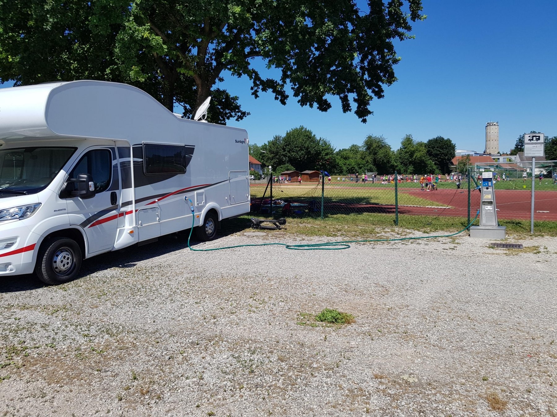 Stellplatz Geisenfeld — Camperplads in Geisenfeld