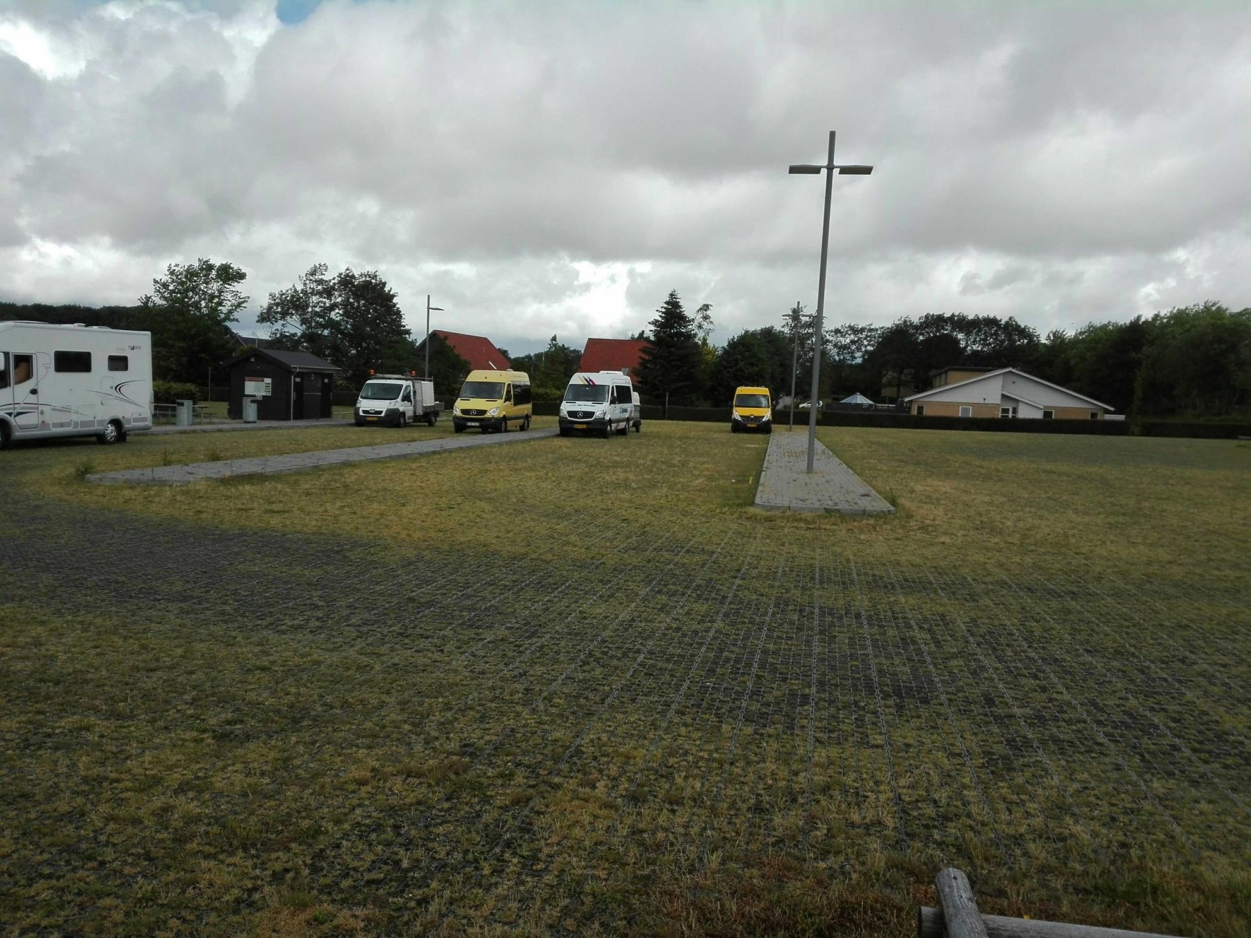 Stellplatz Christiansfeld — Area Autocaravanas in Christiansfeld
