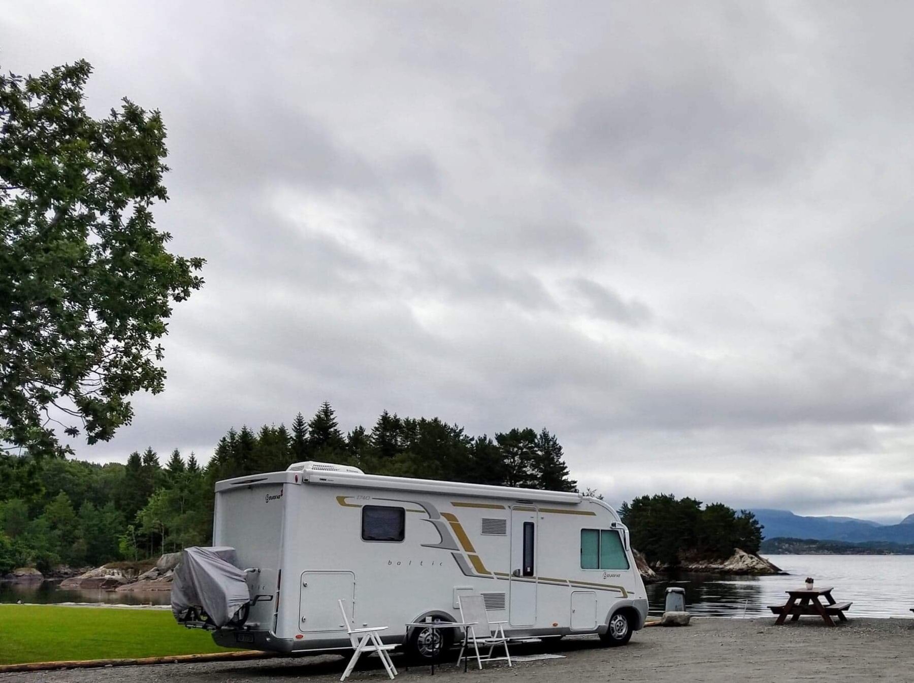 Camp Ålfjorden — Area da campeggio in Sveio