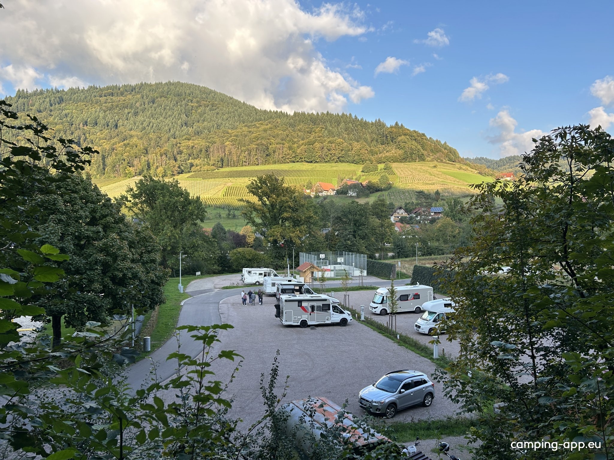 Stellplatz Kappelrodeck — Area Autocaravanas in Kappelrodeck