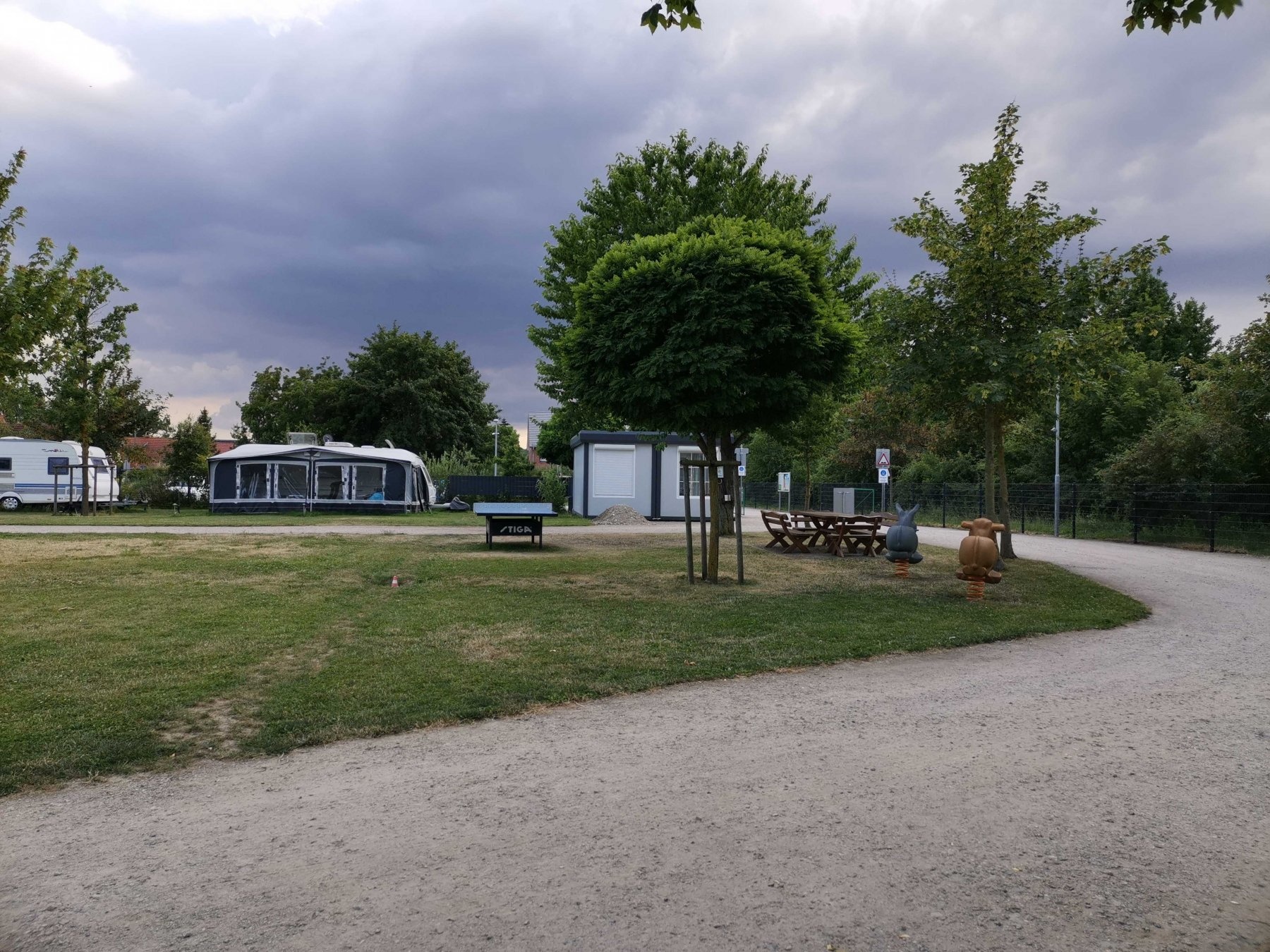 Camping an der Dänischen Wiek — Camping in Greifswald-Eldena