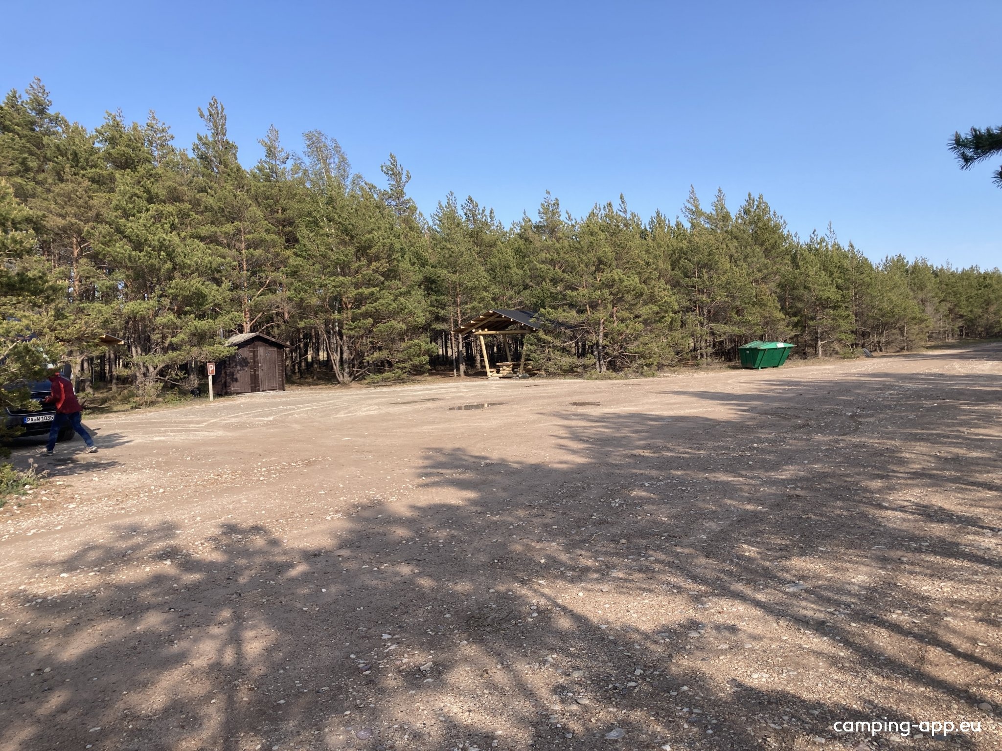 RMK Parkplatz Harilaiu — Aire camping car in Vilsandi