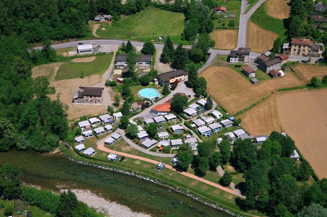 Camping Tresiana — Kamp yeri in Tresa