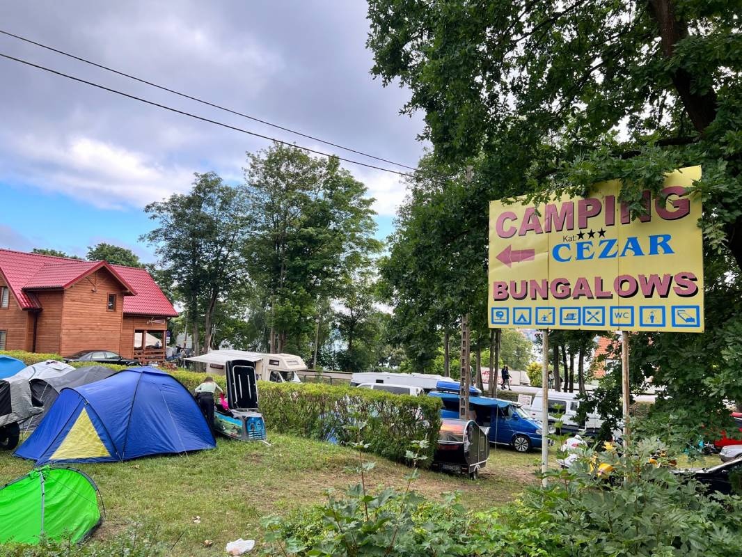 Camping Cezar — Camping in ﻿Mrągowo