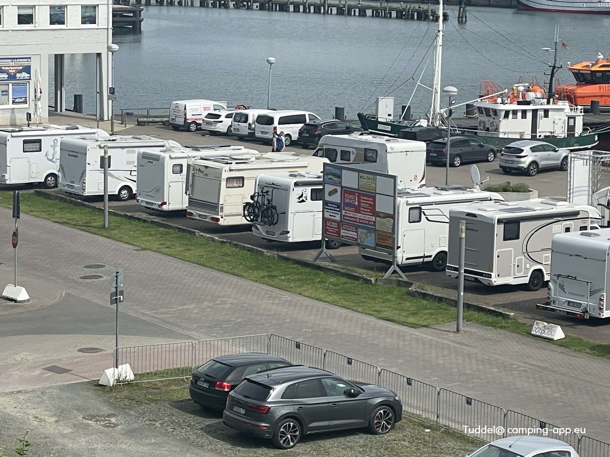 Stellplatz Stadthafen Sassnitz — Overnight-parking in Sassnitz