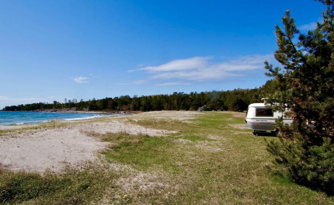 Degersand Resort — Area da campeggio in Eckerö / Åland
