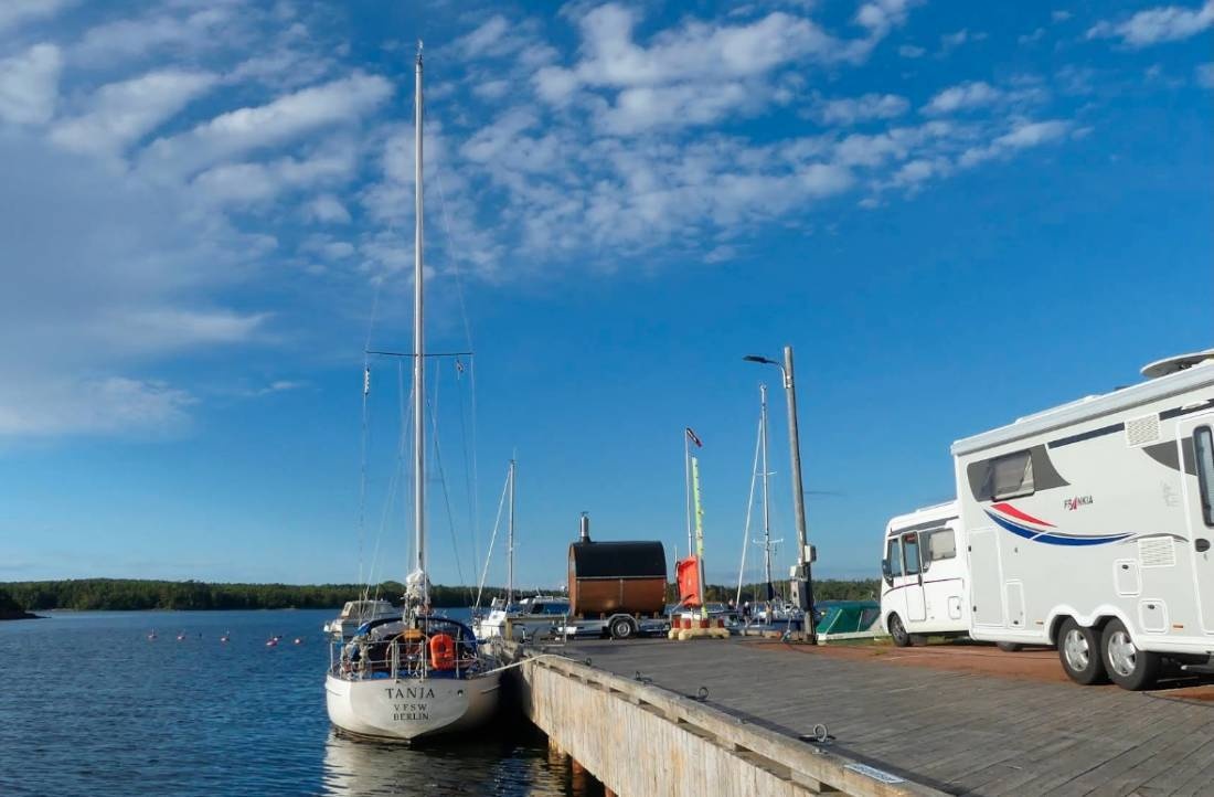Hamnsundets Gästhamn — Area di sosta in Saltvik / Åland