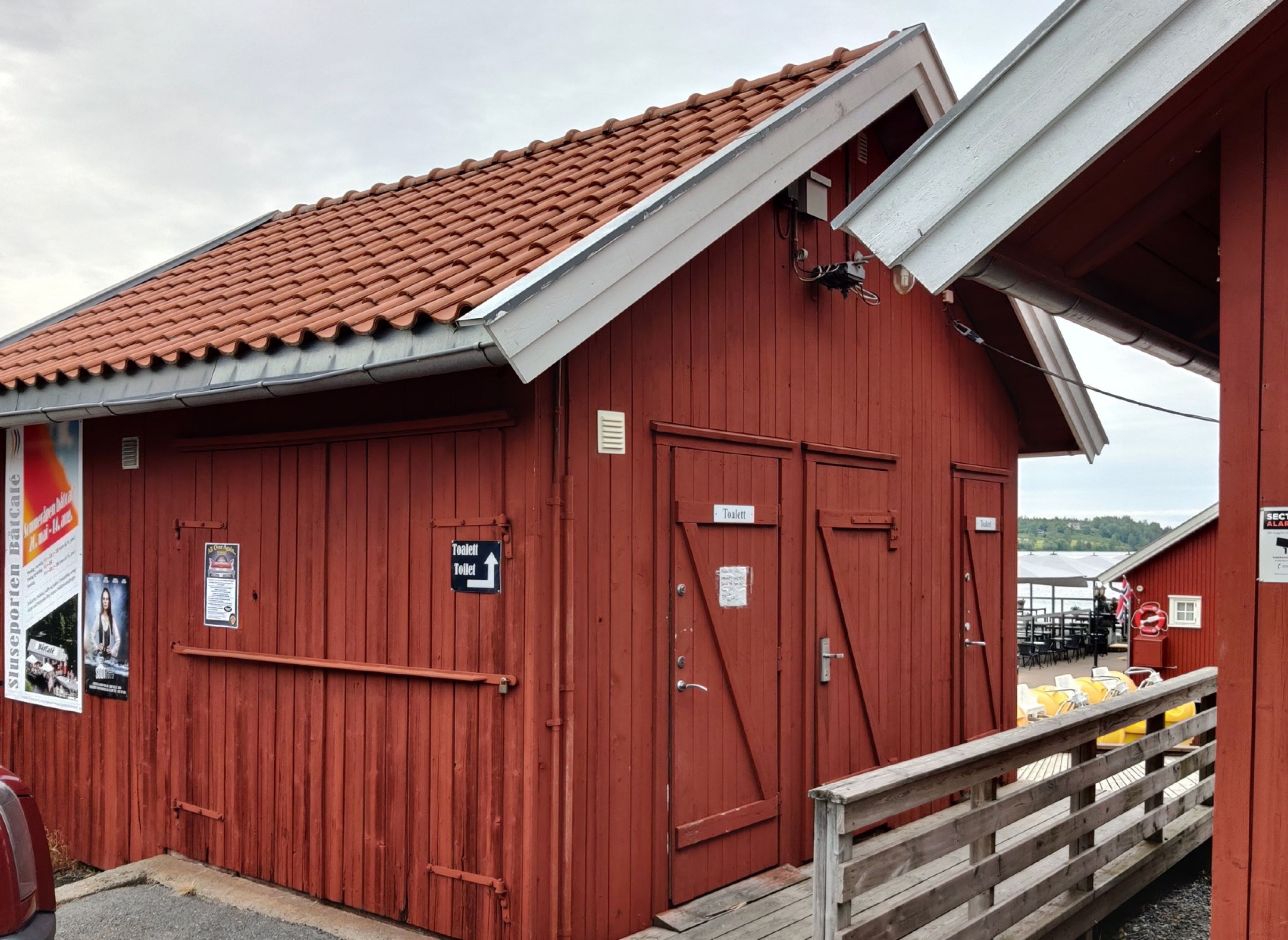 Bobilparkering Båtcafé — 露营车营地 in Ørje