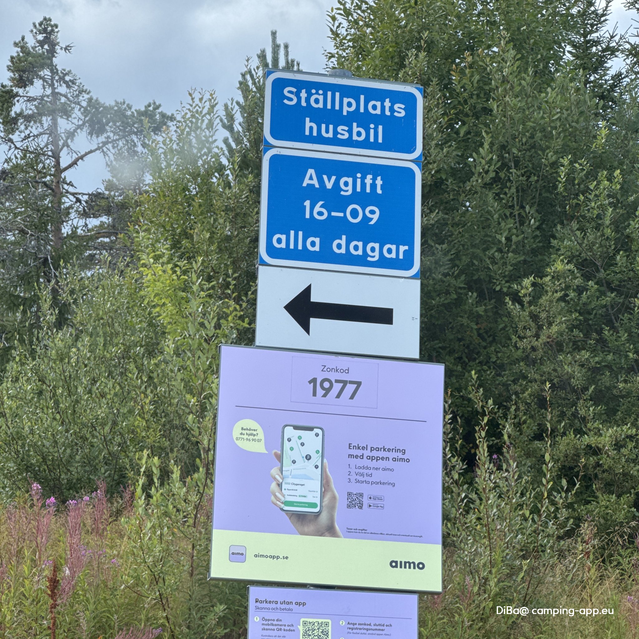 Ställplats Tandådalen östra
