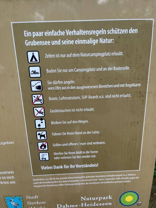 Naturcampingplatz Am Grubensee — Kemping in Kehrigk