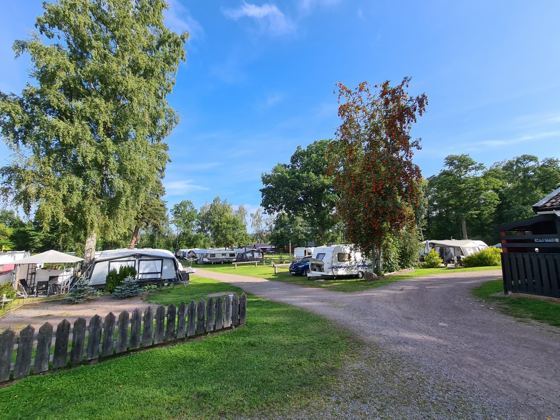 Strandbadets Camping — Campingplatz in Borensberg