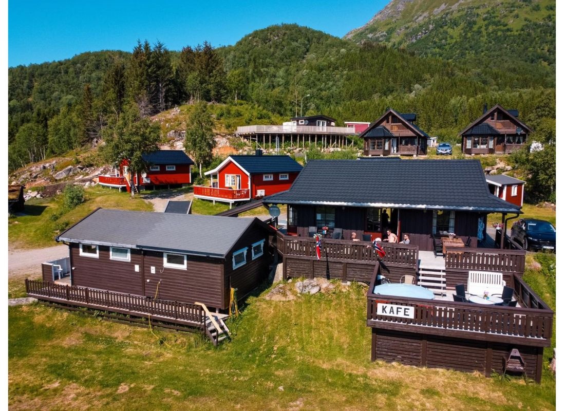 Kongsmark hytteferie & camping — Area da campeggio in Tengelfjord