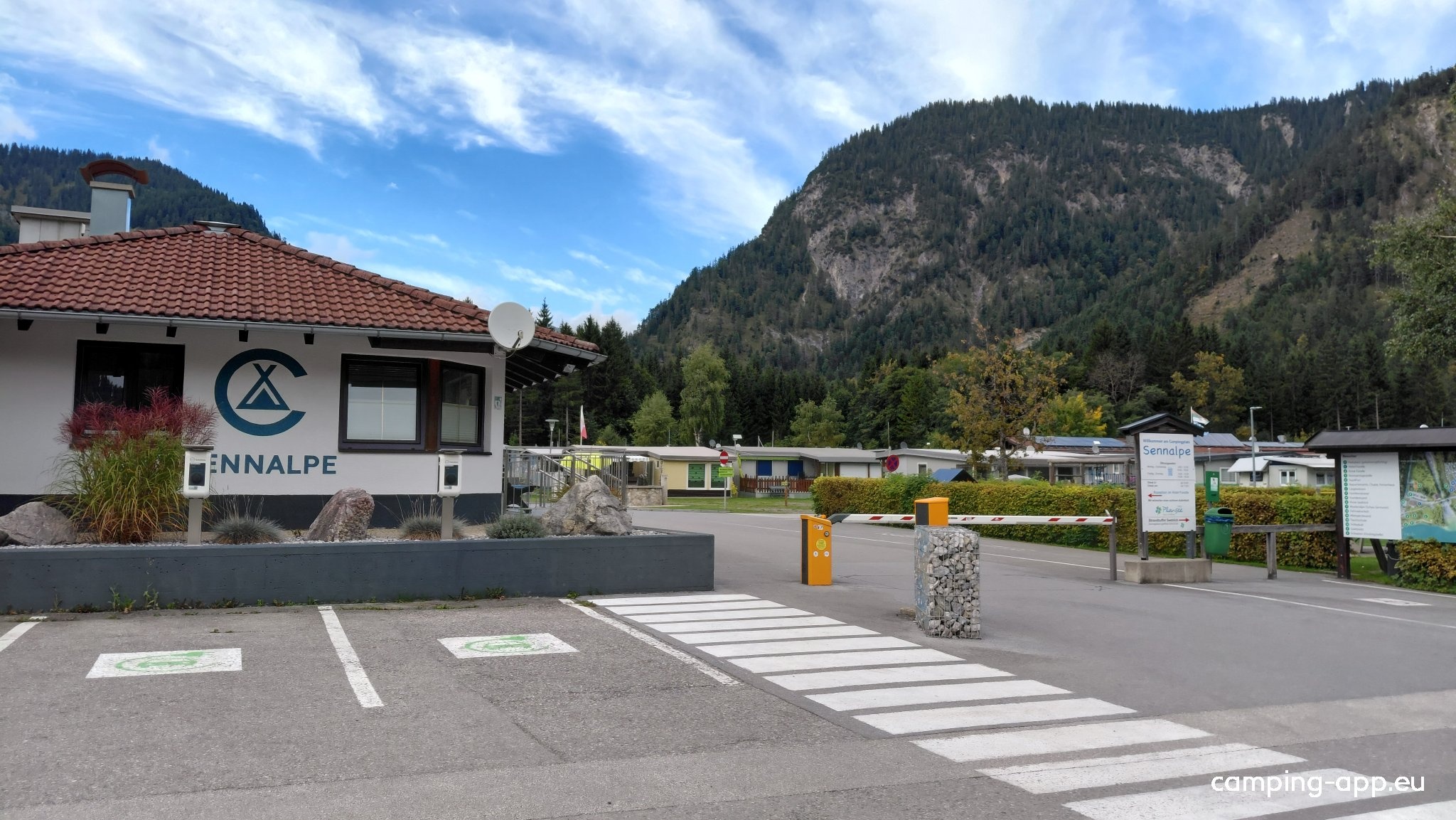Campingplatz Sennalpe — Campingplads in Breitenwang