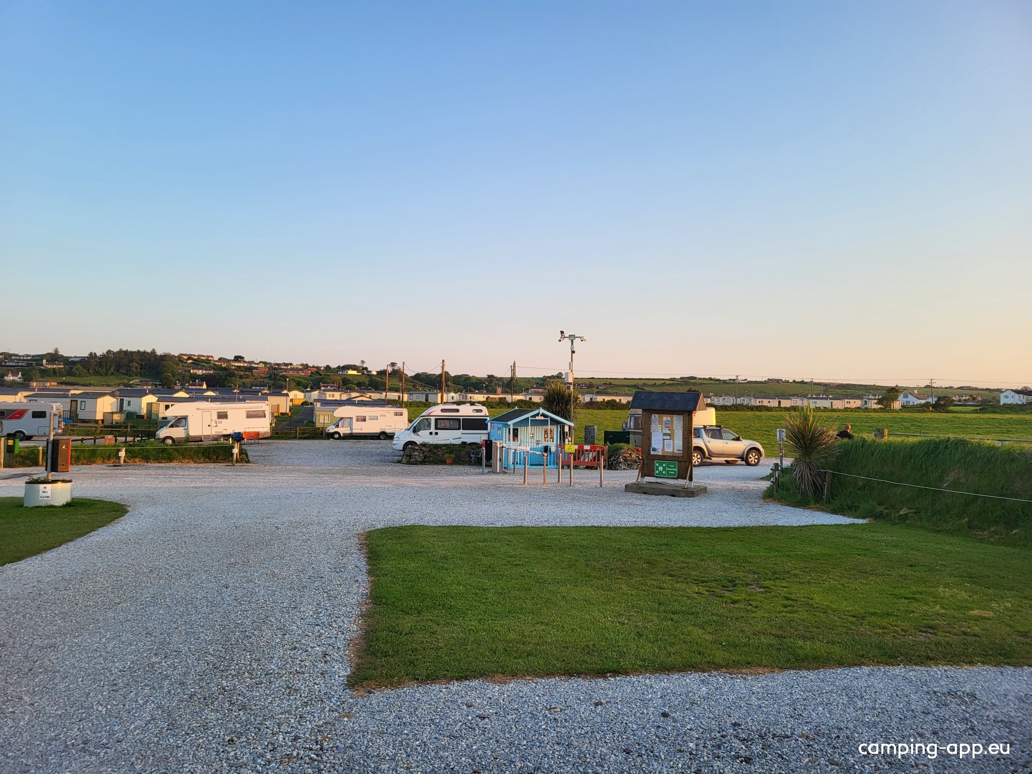 Ardmore Seaview Motorhome Park — Campervan Site in The Municipal District of Dungarvan — Lismore