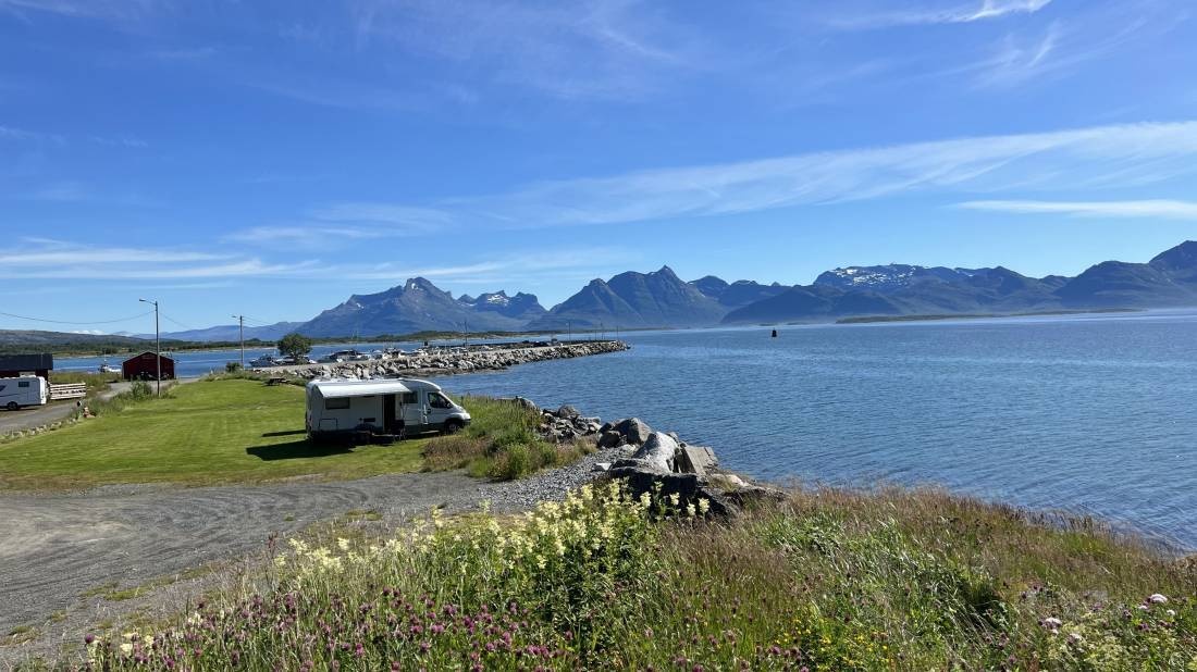 Skutvik Bobilparkering — Area di sosta in Skutvik