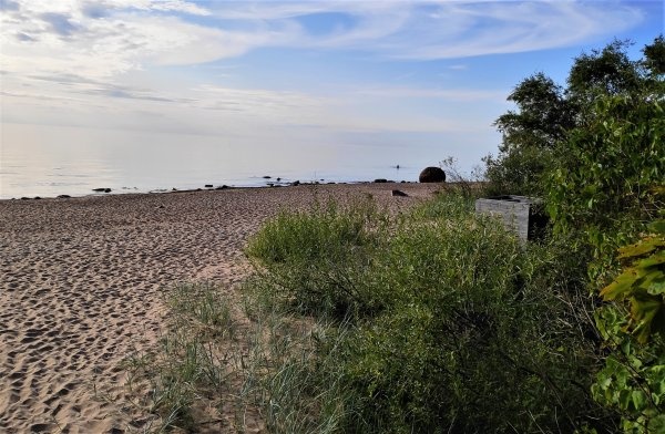 Laucu Akmens — Campingplads in Kursīši
