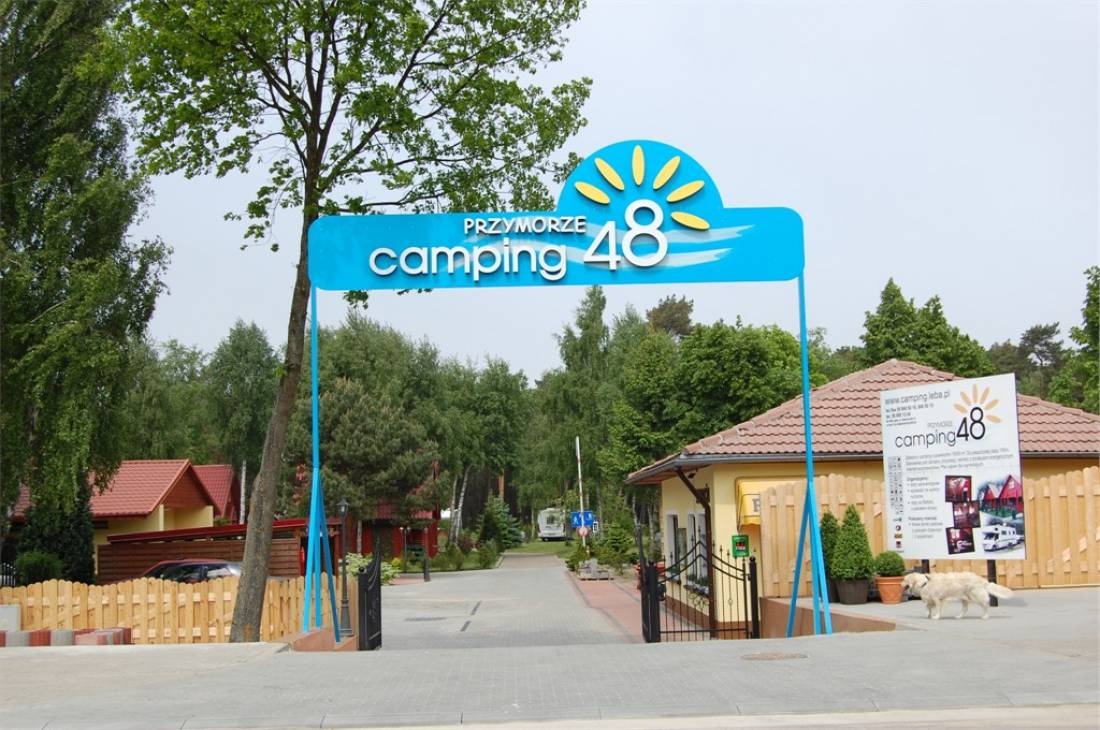Przymorze — Sítio de acampamento in Łeba