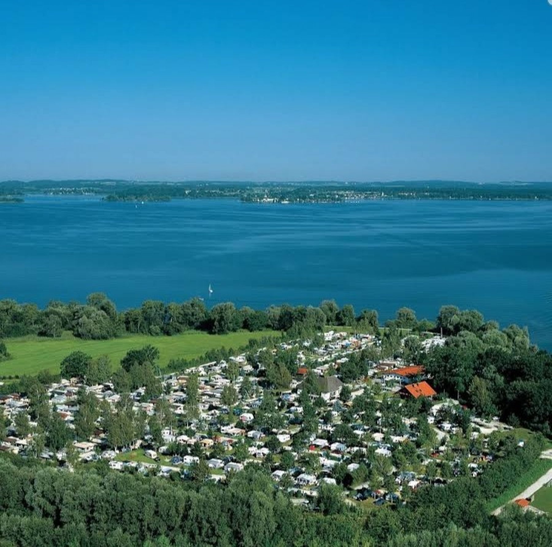 Chiemsee Camping Rödlgries — Campingplatz in Übersee