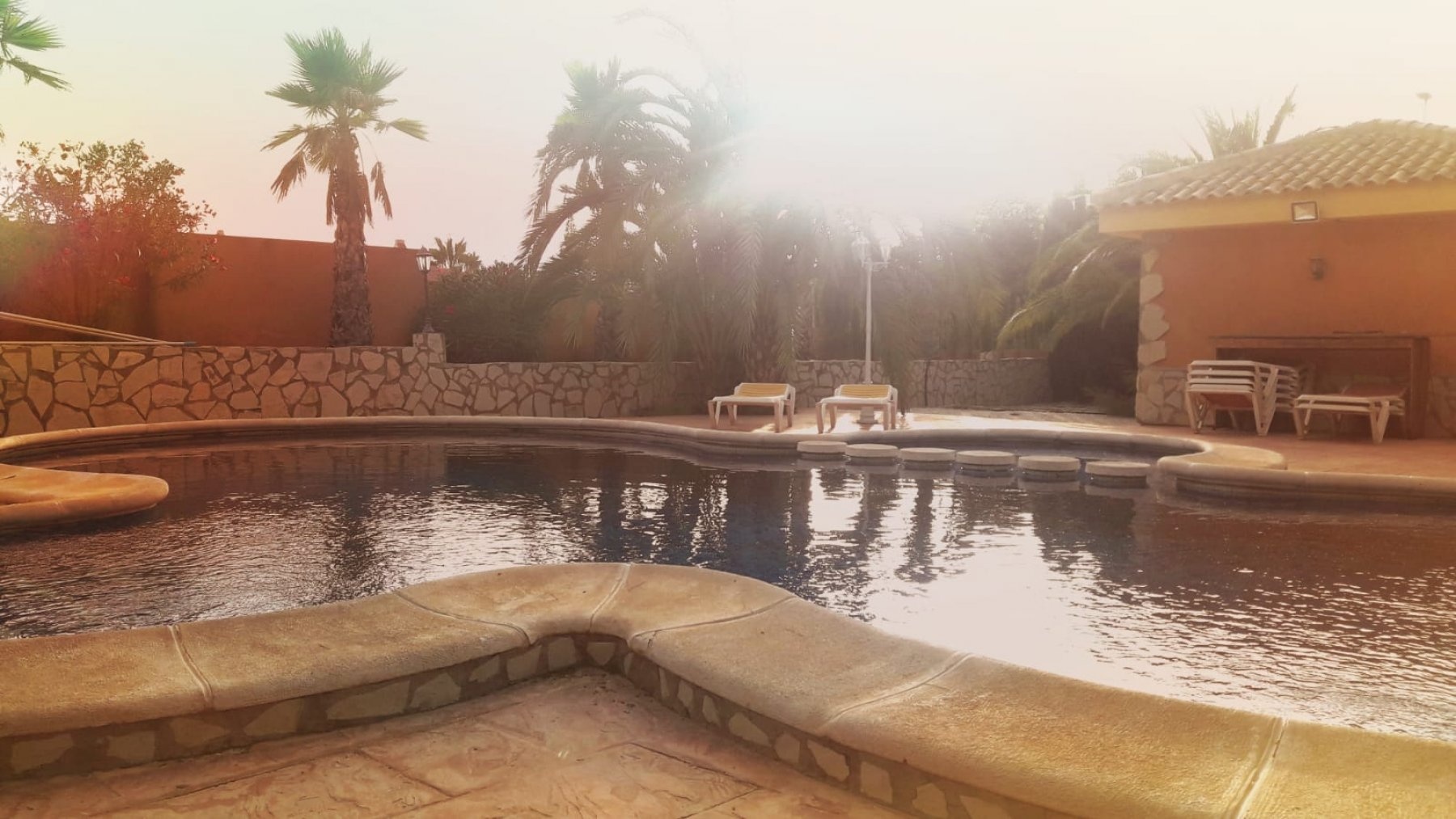 Hondon de la Nieves — Sp. parking dla kamperów in Hondon de la Nieves