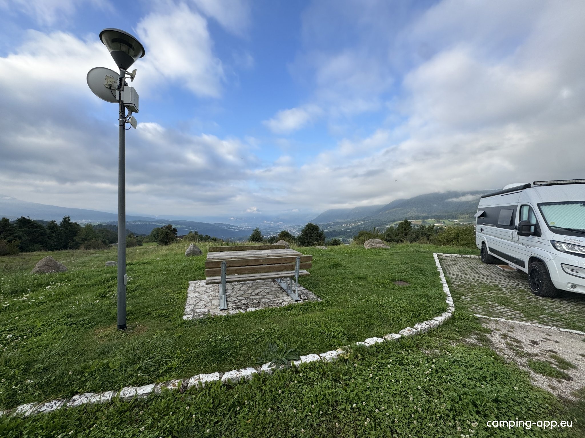 Area Sosta Camper - Castelfondo — Aire camping car in Castelfondo