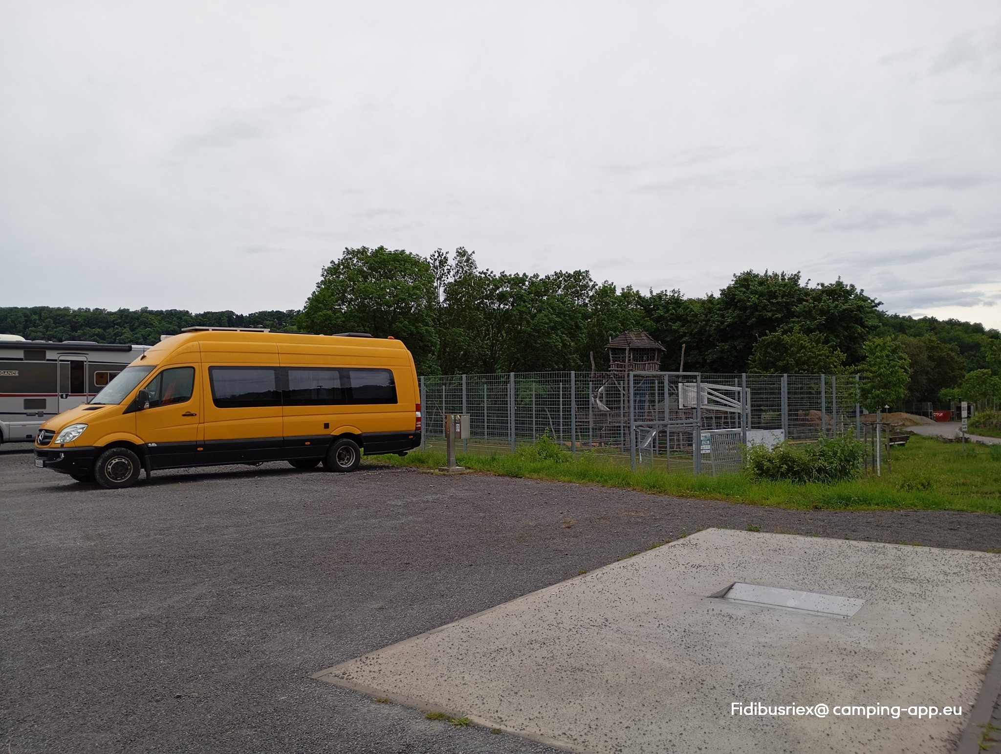 Stellplatz an der Felsengartenkellerei Hessigheim — Foto 3
