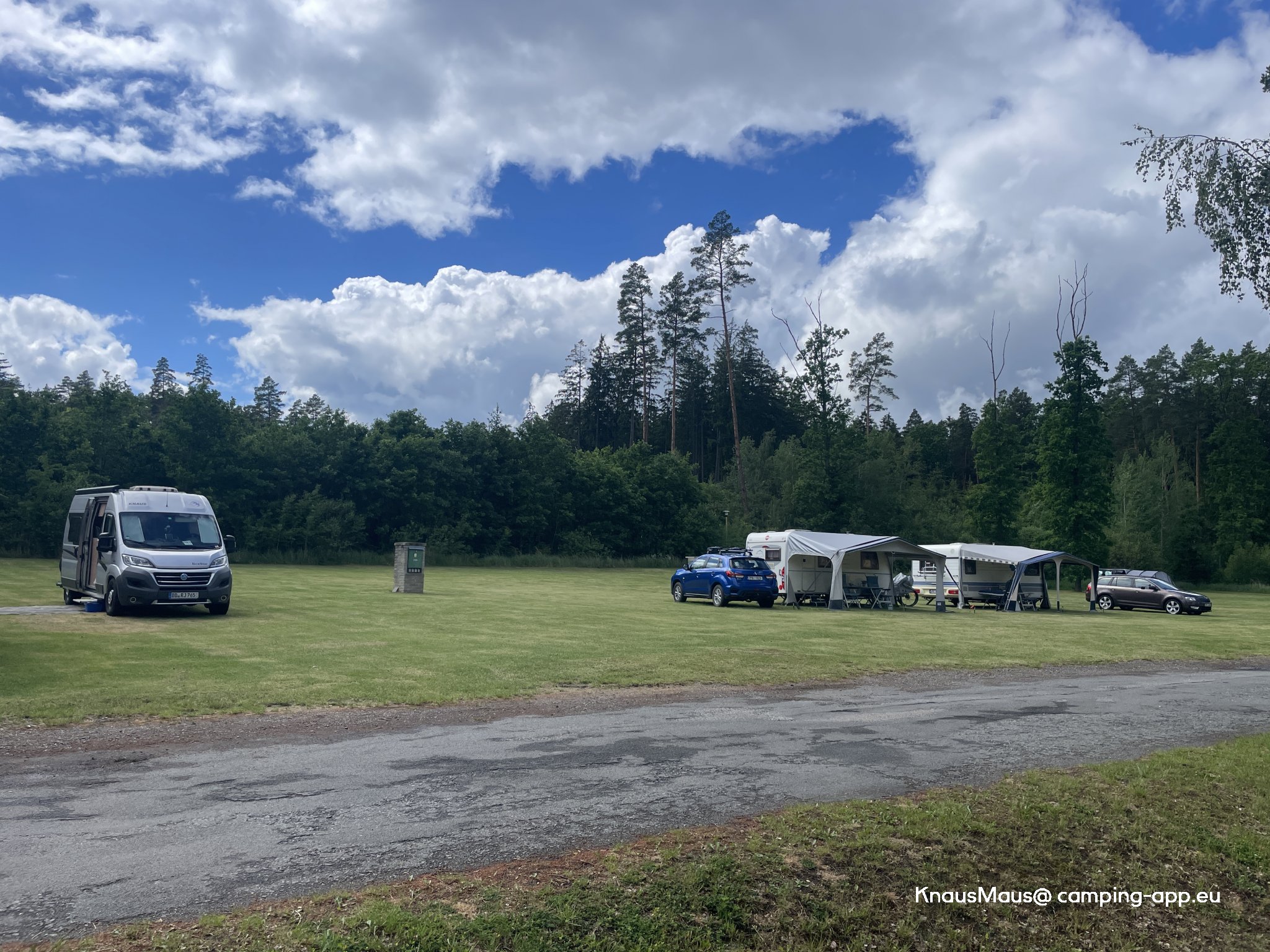 Kemp Knížecí rybník — Camping Site in Tábor