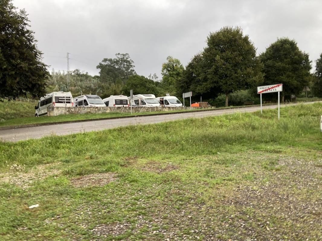 Área de Autocaravanas Ribadesella — Aire camping car in Ribadesella