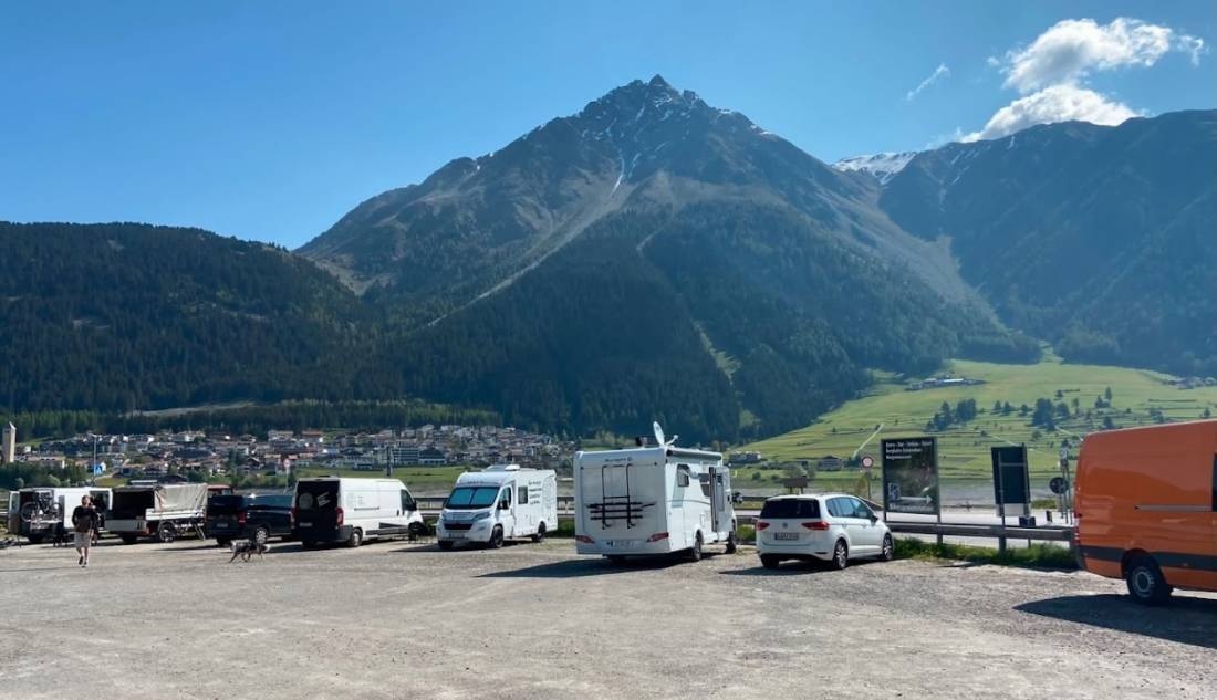 Area sosta Camper — Area di sosta in Graun - Curon Venosta