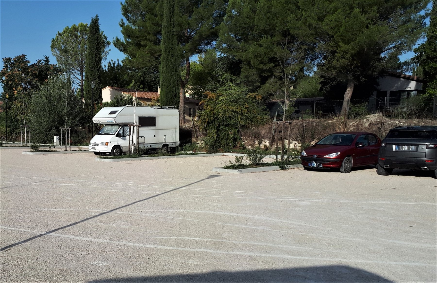 Stellplatz Mormoiron — Sítio para autocaravanas in Mormoiron