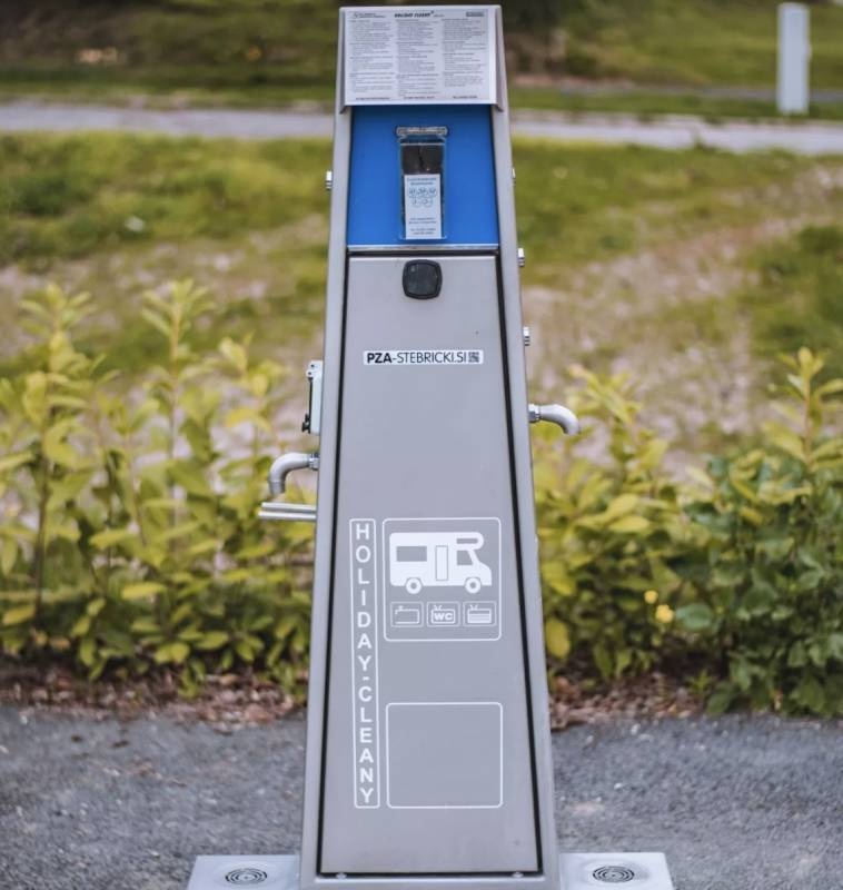 Stellplatz Prešernova — Camperplads in Brežice