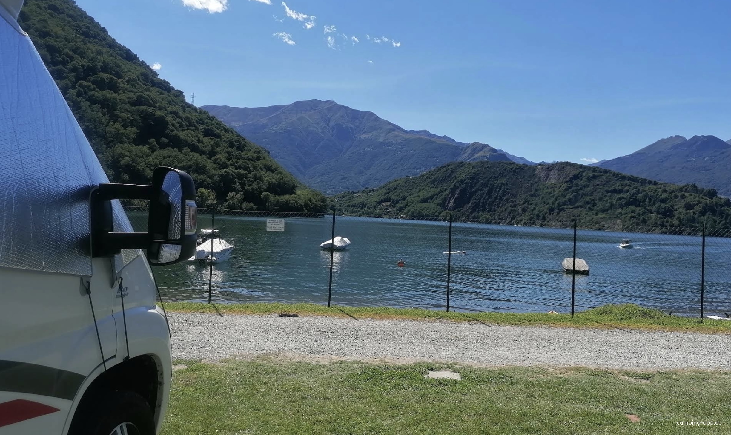 Camping Piona Colico — Kamp yeri in Colico