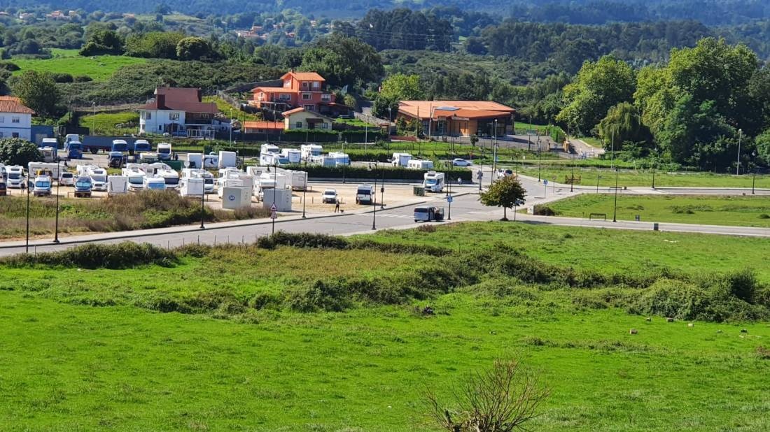 Área de Autocaravanas Llanes — Camperplads in Llanes