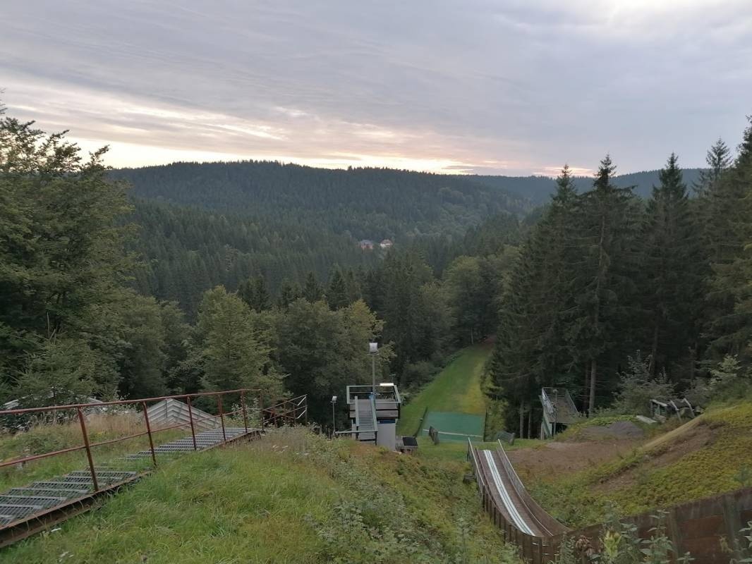 Schmiedefeld am Rennsteig — Bobilplass in Schmiedefeld am Rennsteig