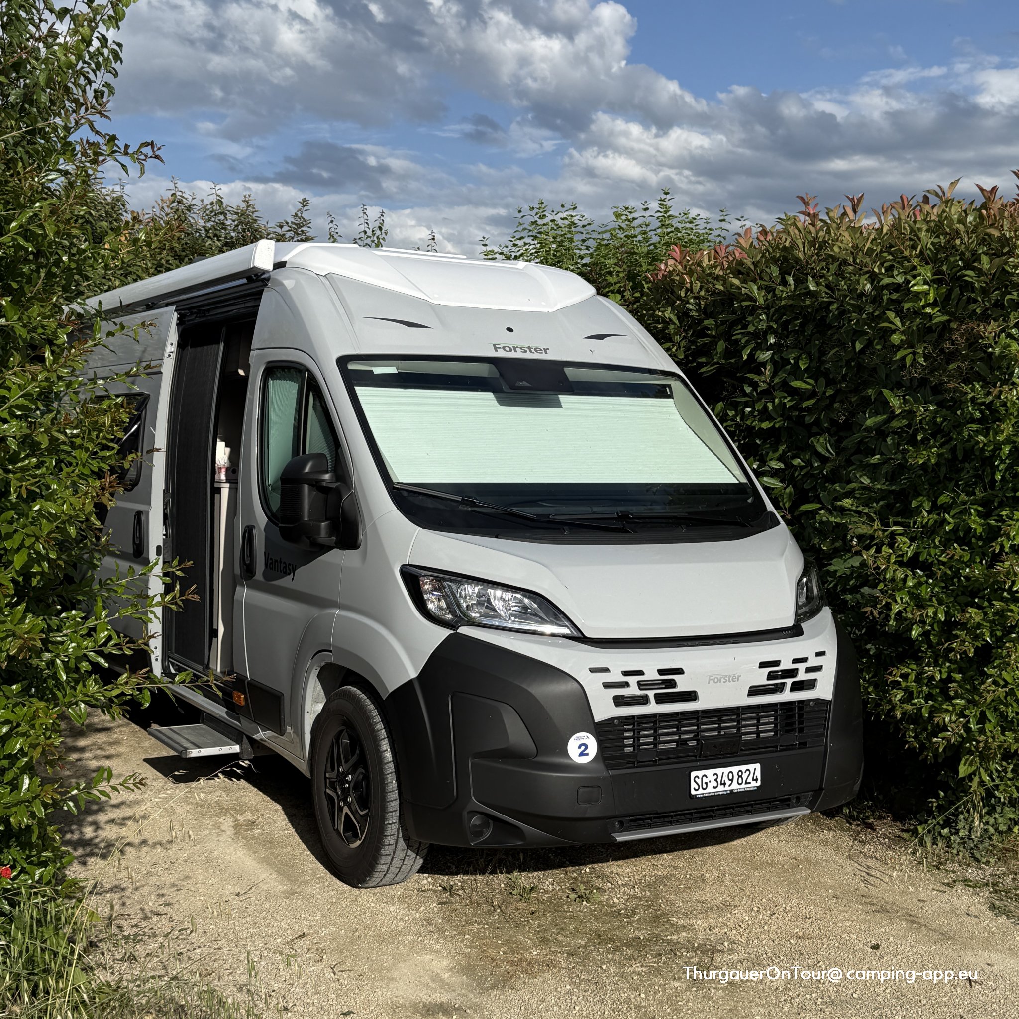Aire de camping car Boulieu-lès-Annonay — Foto 5