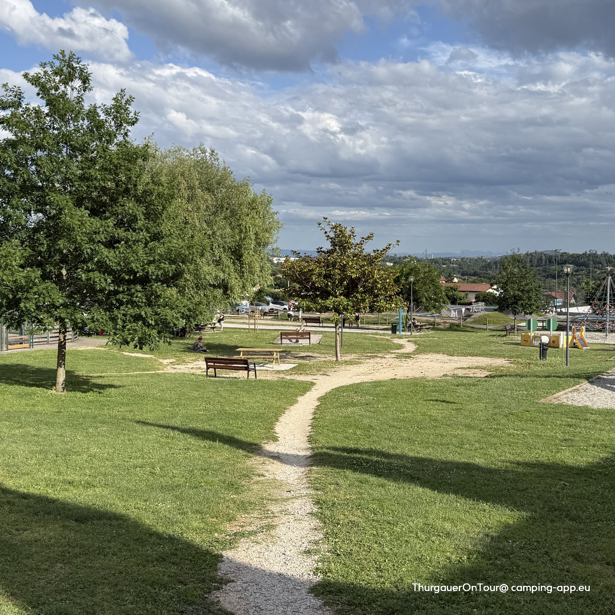 Aire de camping car Boulieu-lès-Annonay — Foto 4