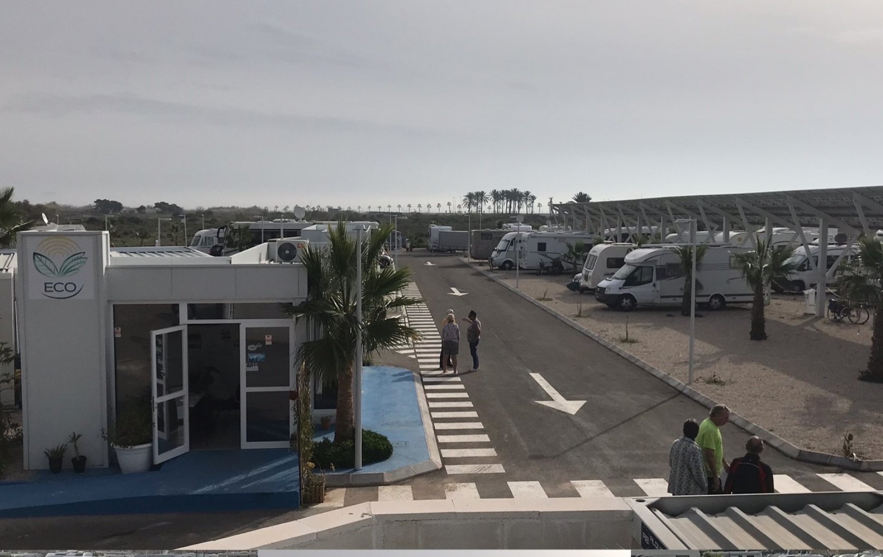 Los Alcázares Area Autocaravanas — Campervan Site in Los Alcázares