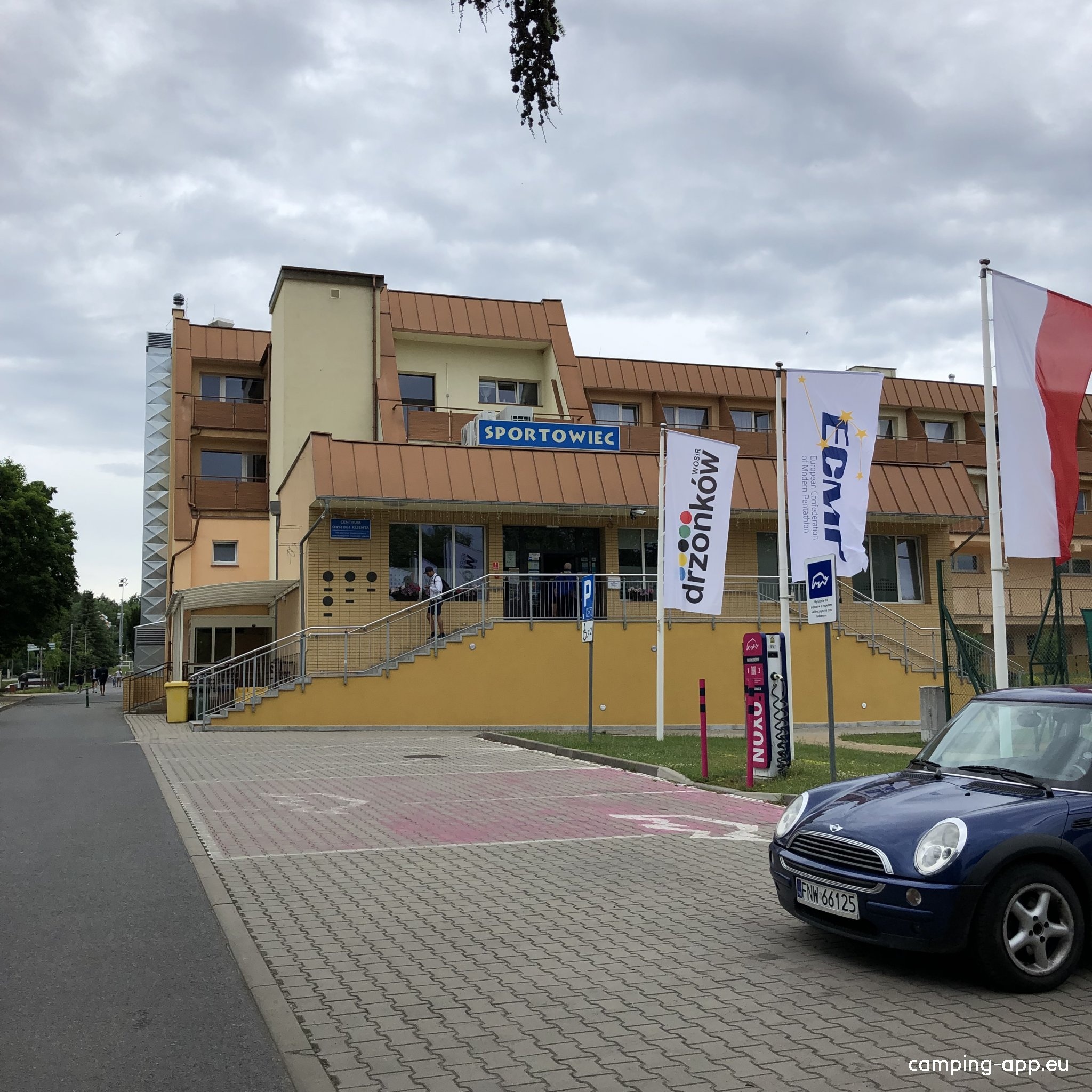 Camping Drzonków — Campingplass in Zielona Góra - Drzonków