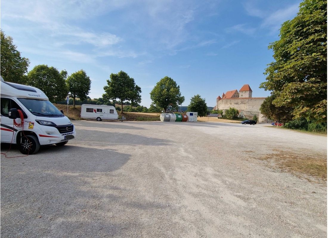 Schloss Harburg — Karavan Sitesi in Harburg (Schwaben)