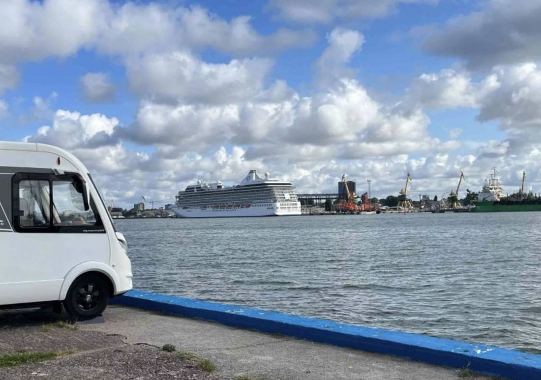 Marina Smiltyne — Campervan Site in Klaipeda