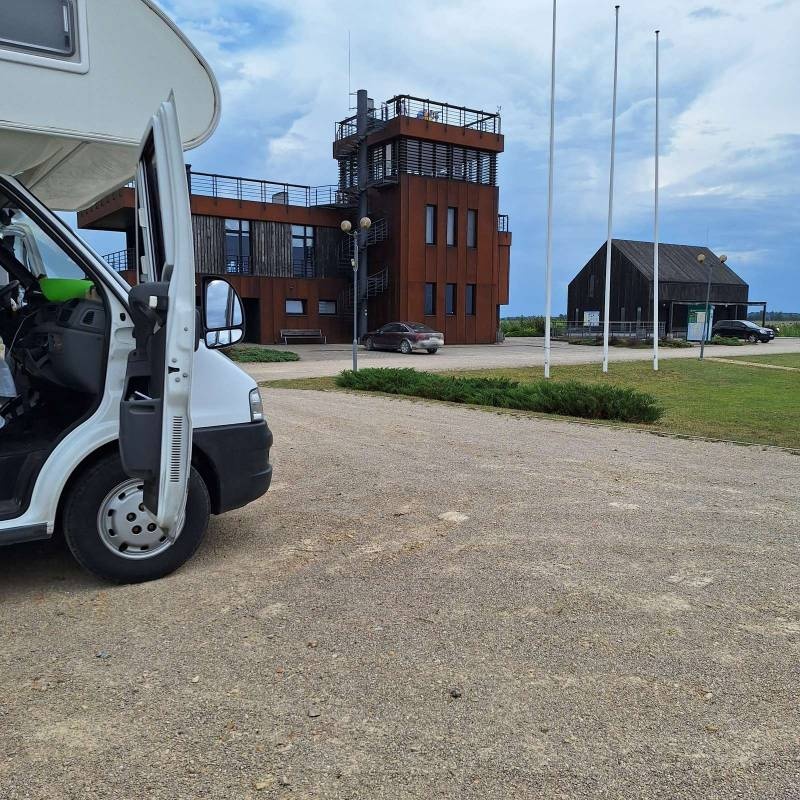 Water Tourism Development Center Bāka — Area Autocaravanas in Kvāpāni