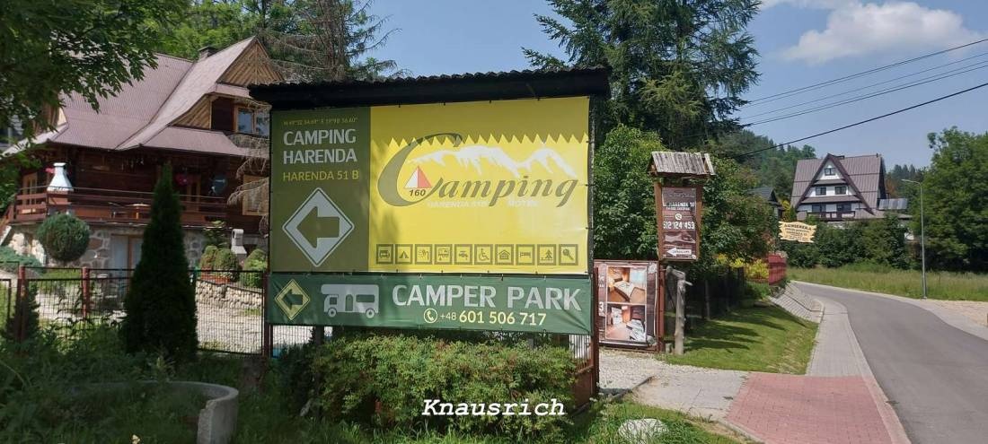 Nr. 160 Zakopane — Camping Site in Zakopane