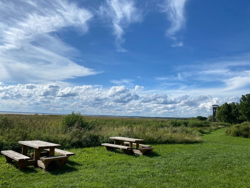 Võrtsjärv Visitor Center — Camperplaats in Vaibla