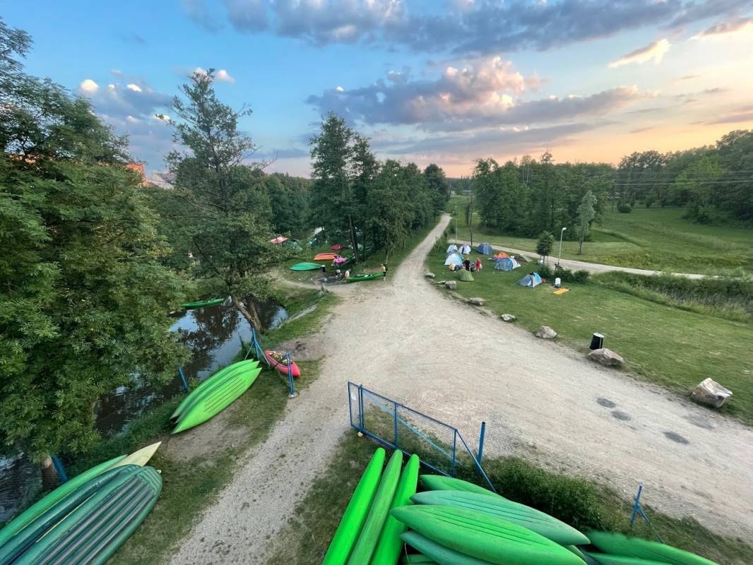 Vodácké tábořiště Sokolov Dronte — Camping in Sokolov