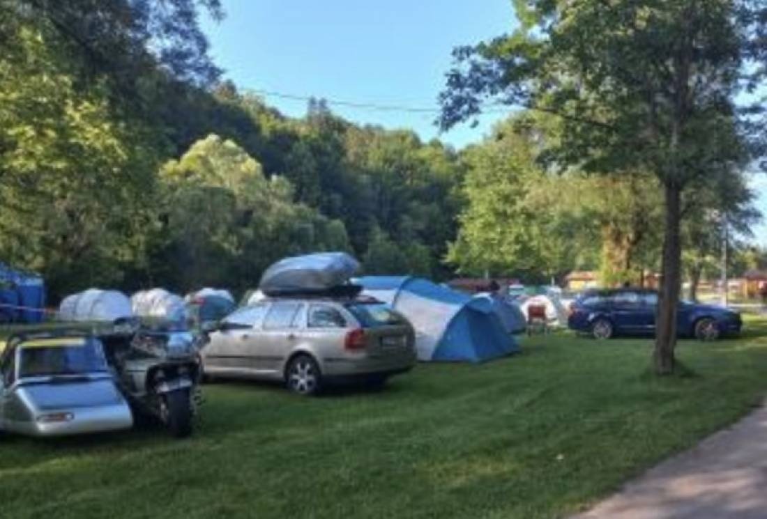 Camping Belá — Area da campeggio in Nižné Kamence