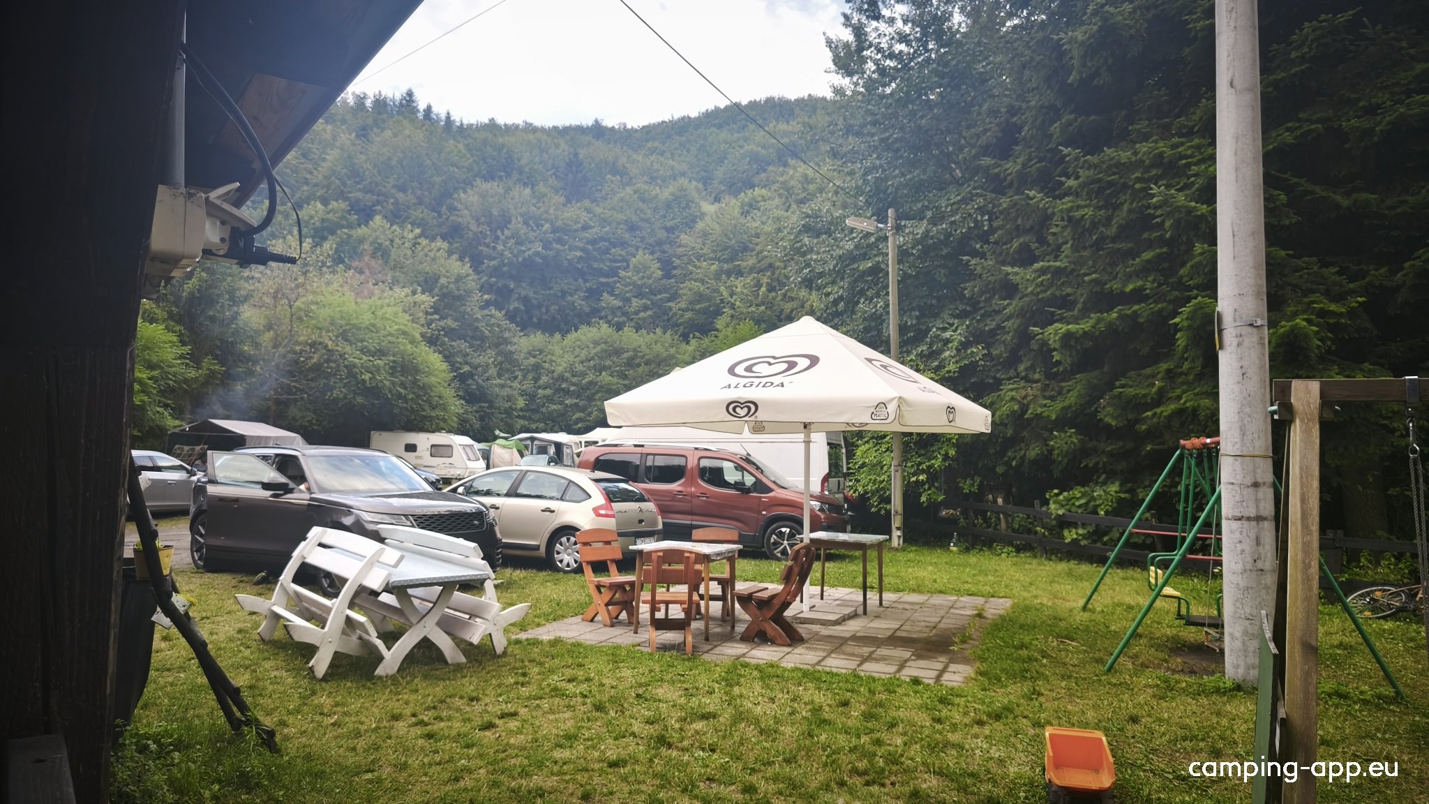 Konibar Kemp pod Jazerom — Area da campeggio in Hodruša - Hámre