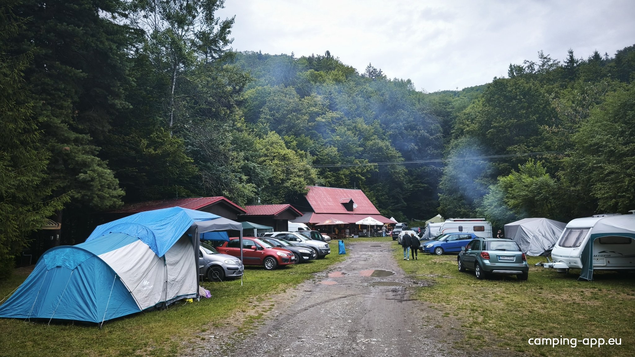 Konibar Kemp pod Jazerom — Kemp in Hodruša - Hámre