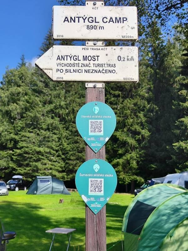 Autocamping Antýgl — Camping Site in Kašperské Hory