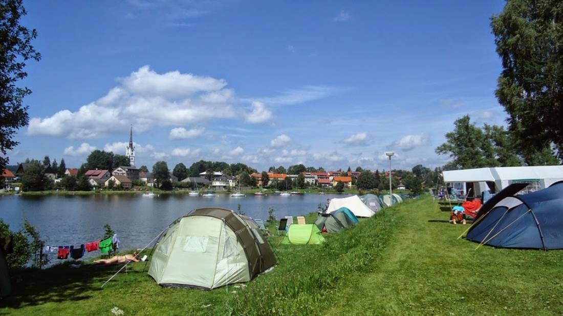 Camping Frymburk — Campingplass in Frymburk
