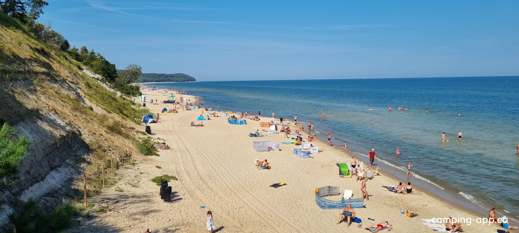 Lazurowe — Sítio de acampamento in Chłapowo