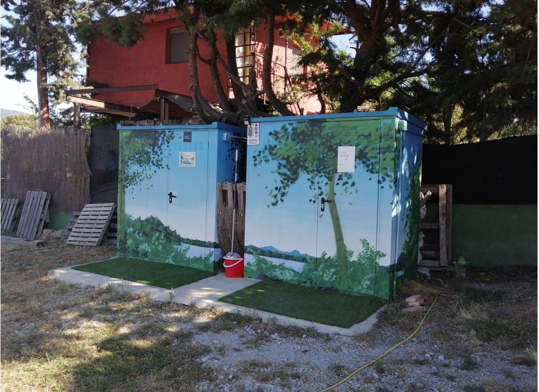 Camper Sierra Madrid — Aire camping car in Gascones ,Madrid ,España